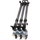 ProAm USA Heavy-Duty 3" Wheeled Professional Tripod Dolly v2