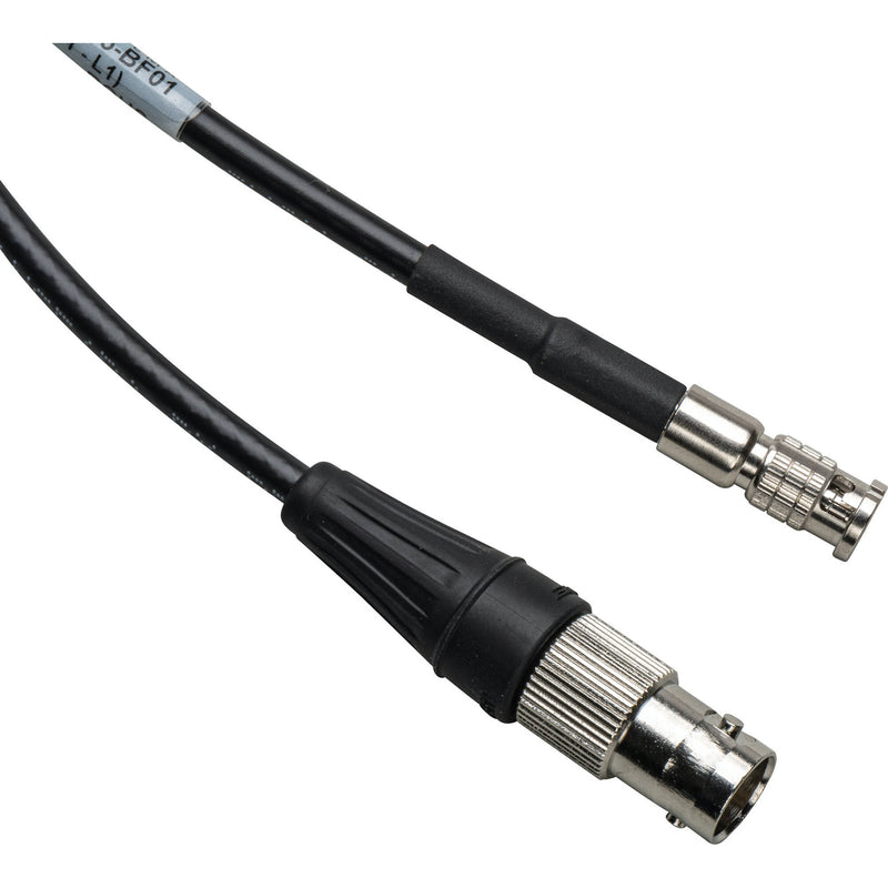 Laird Digital Cinema High-Density HD-BNC Male to BNC Female 12G-HD/SDI Cable (2')