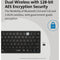 Kensington Multi-Device Dual Wireless Compact Keyboard (Black)