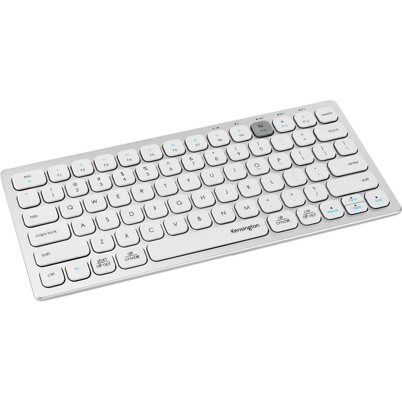 Kensington Multi-Device Dual Wireless Compact Keyboard (Silver)