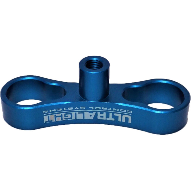 Ultralight T-Knob for Ball Clamp (1/4"-28 Bolt, Ultra Blue)