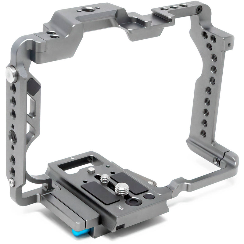 Kondor Blue Camera Cage with Remote Trigger Handle for Panasonic Lumix S1/S1R/S1H (Space Gray)