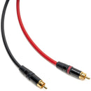 Sescom Male Audiophile Audio Cables 2 RCA Male to 2 RCA Male (10')