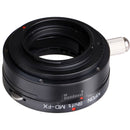 KIPON Shift Lens Adapter for Minolta MD Lens to FUJIFILM FX Camera