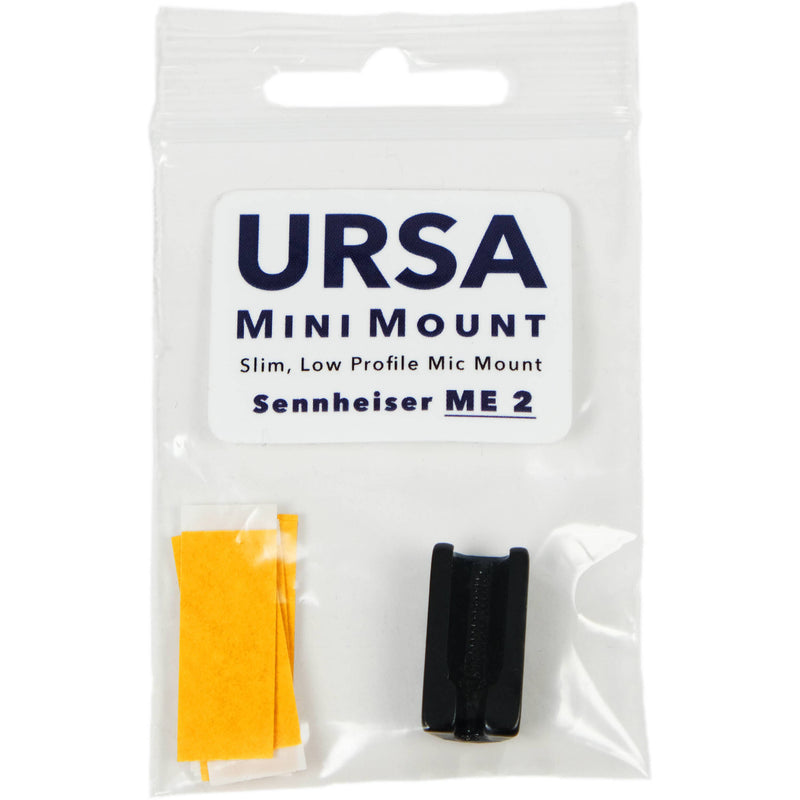 Remote Audio URSA MiniMount for Sennheiser Me 2 Microphone (Black)