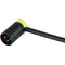 Cable Techniques Low-Profile Right-Angle XLR 3-Pin Male Connector (Large Outlet, A-Shell, Yellow Cap)