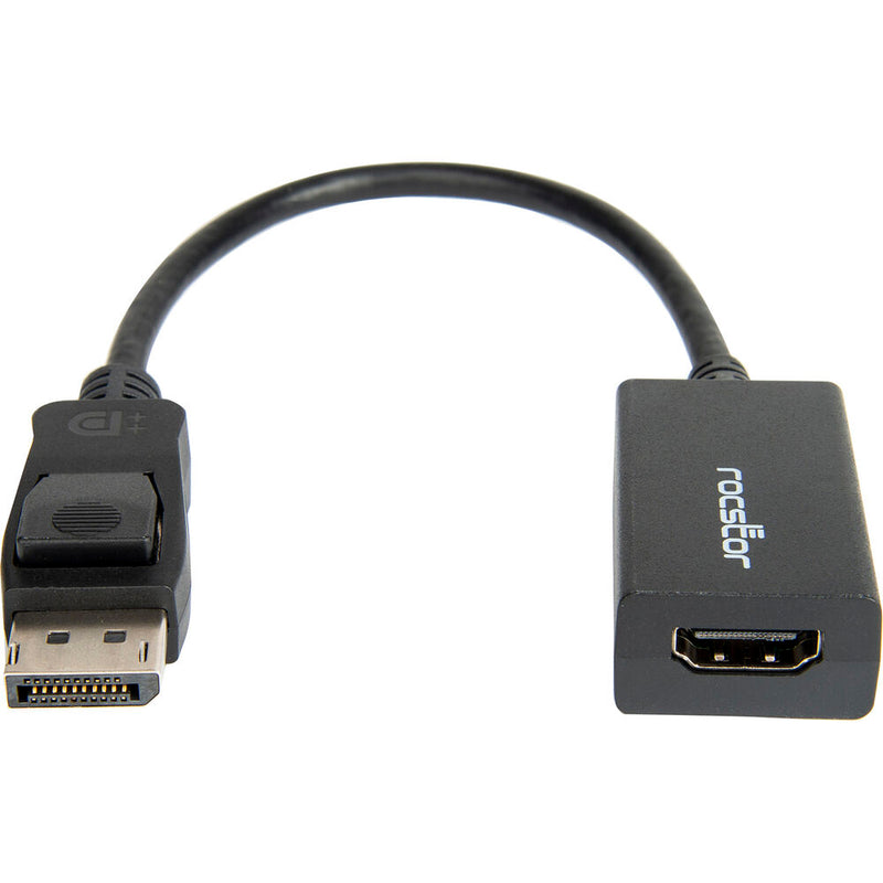 Rocstor DisplayPort Male to HDMI Female Adapter (Black)