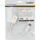 Rocstor DisplayPort Male to HDMI Female Adapter (White)