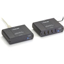 Black Box USB 2.0 Extender - CATx/LAN, 4-Port