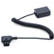 DigitalFoto Solution Limited D-Tap to Fully Decoded Sony NP-FW50 Dummy Battery Cable (Coiled, 15.7 to 39.4")