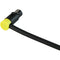 Cable Techniques LPS Low-Profile Right Angle TA3F Connector (Yellow, Large)