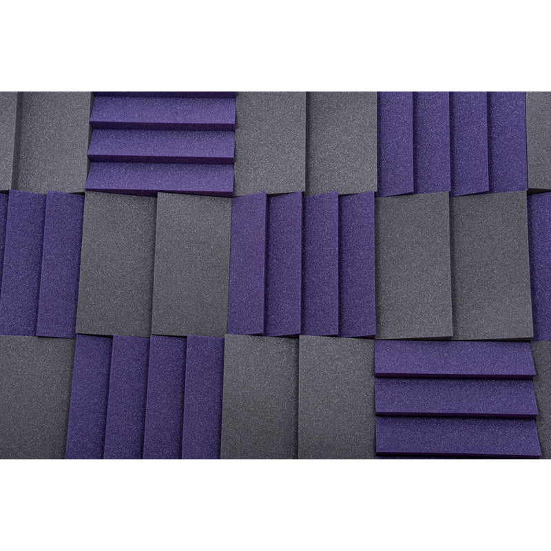 Auralex Streamer Starter Kit (20-Pack, Charcoal and Purple)