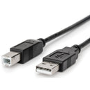 Rocstor USB-A to USB-B 2.0 Printer Cable (6', Black)