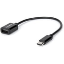 Rocstor USB-C 2.0 Male to USB-A 2.0 Female Adapter (Black)