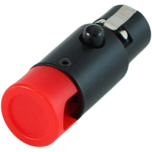 Cable Techniques LPS Low-Profile Right-Angle TA5F Female Connector (Multi-Position Outlet, Large Red Cap)