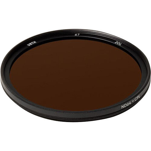 Urth Circular Polarizing (CPL) + ND64 Lens Filter Plus+ (67mm)