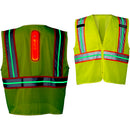 COAST SV400 Rechargeable/Reflective Hi Vis Safety Vest (X-Large)