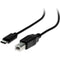 Rocstor USB Type-C to USB Type-B Male Cable (3', Black)