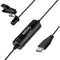 Movo Photo LV1-UC Digital Omnidirectional Lavalier Microphone with USB Type-C Connector for Smartphones