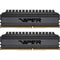 Patriot Viper 4 Blackout Series 16GB DDR4 3600 MHz UDIMM Memory Kit (2 x 8GB)