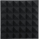 Gator 12x12" Acoustic Pyramid Panel (Charcoal, 8-Pack)