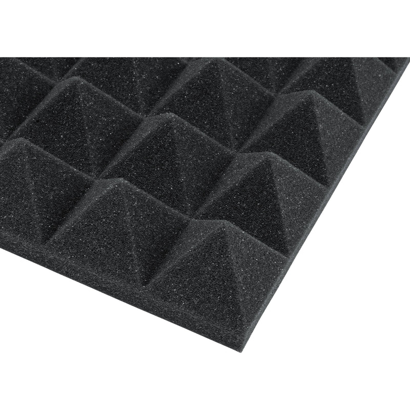 Gator 12x12" Acoustic Pyramid Panel (Charcoal, 8-Pack)