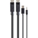 Belkin 10' Dual-Head DisplayPort to DisplayPort KVM Combo Cable