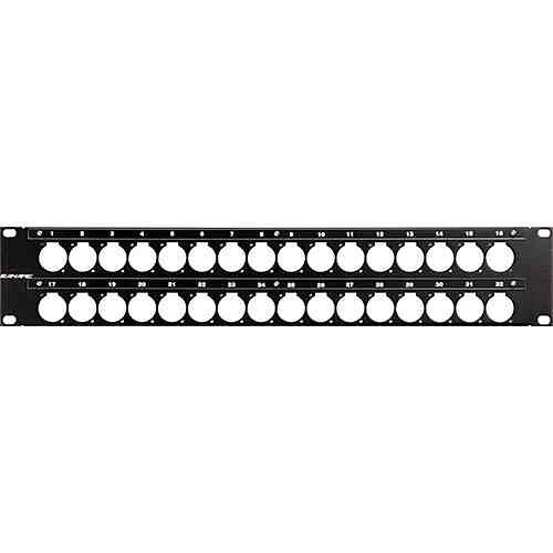 Canare 322U A/V Bulkhead Panel (Unloaded Patch / Flush Mount)