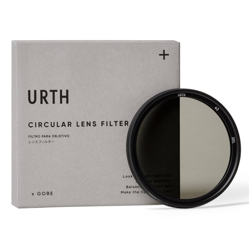 Urth 43mm ND8-128 Variable ND Lens Filter Plus+ (1 to 5 Stop)