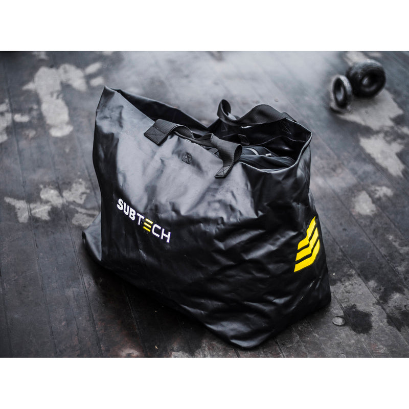 SUBTECH 90L Dry Totebag (Black/Yellow)