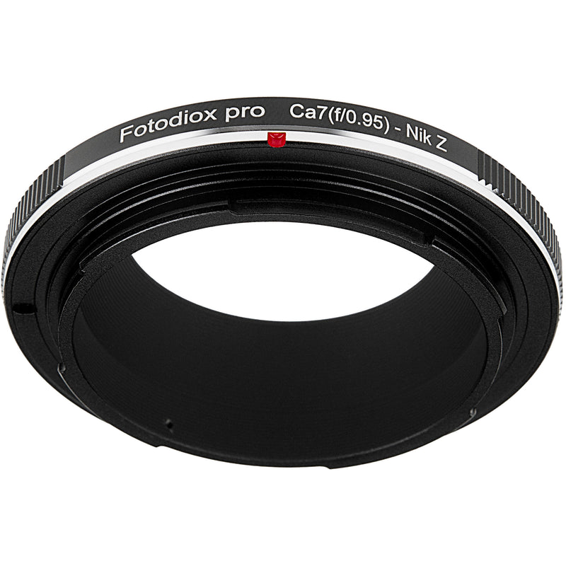 FotodioX Pro Lens Mount Adapter for Canon 7/7s 50mm f/0.95 to Nikon Z-Mount Camera