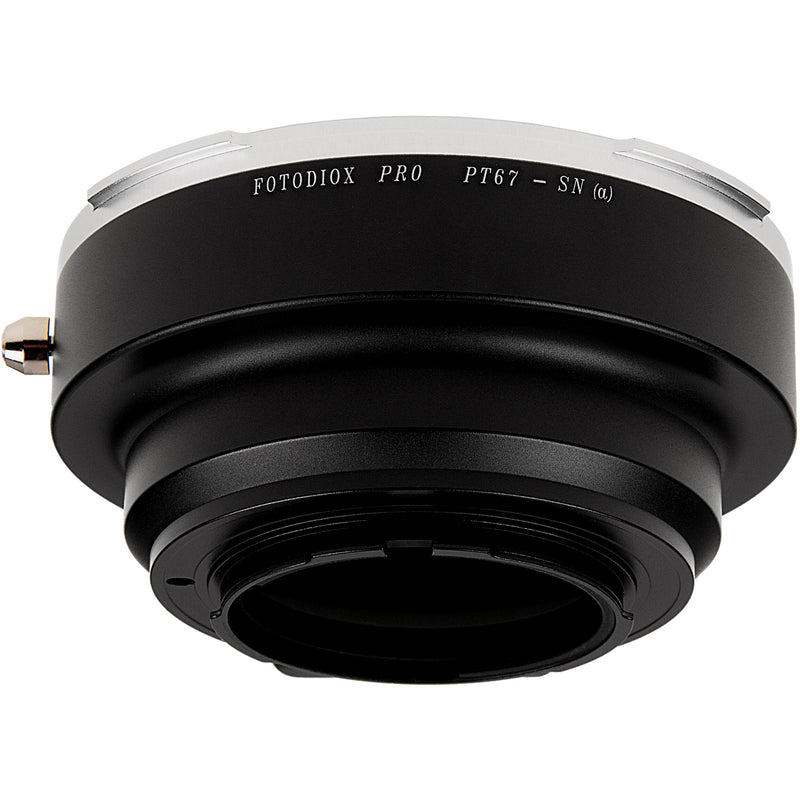 FotodioX Pro Lens Mount Adapter for Pentax 67 Lens to Sony Alpha A-Mount Camera