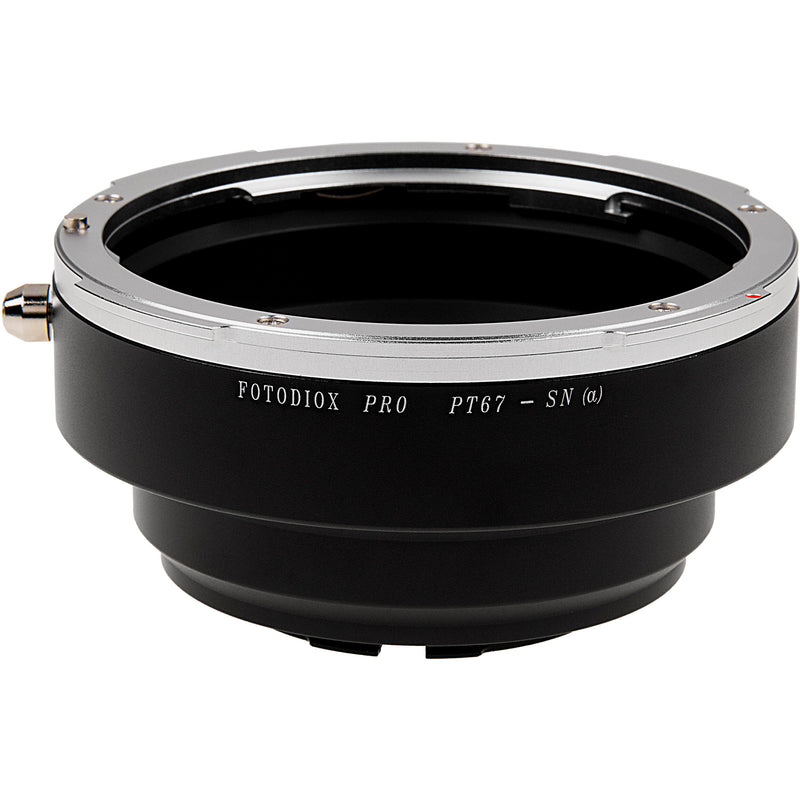 FotodioX Pro Lens Mount Adapter for Pentax 67 Lens to Sony Alpha A-Mount Camera