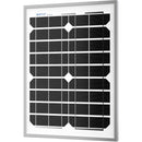 ACOPower 20-Watt Monocrystalline Solar Panel, 12V