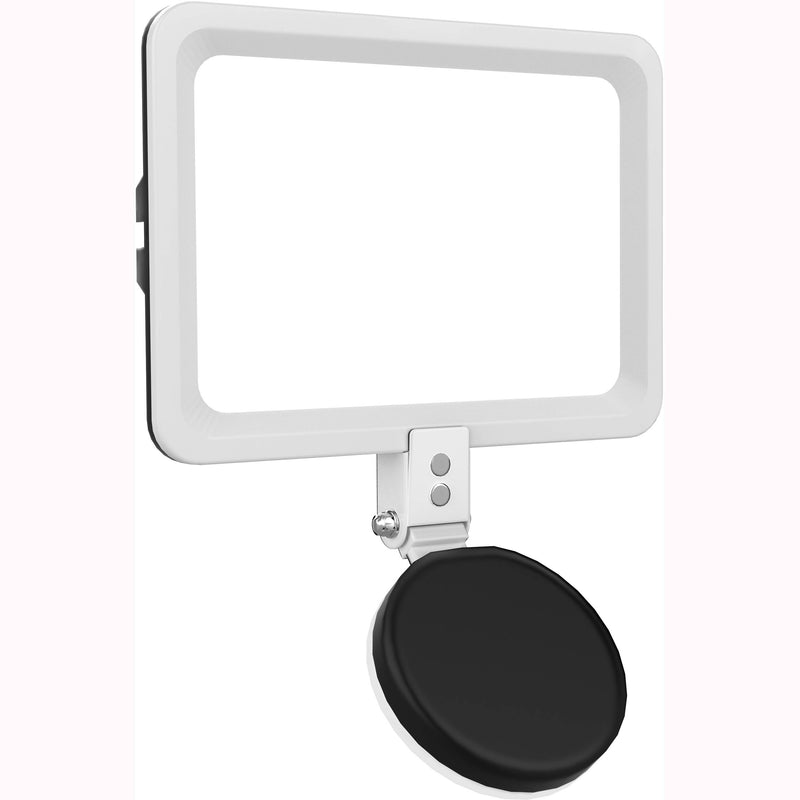 CTA Digital Magnetic LED Light Panel for Virtual Communication (White)