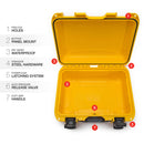 Nanuk 915 Hard Utility Case without Insert (Yellow)