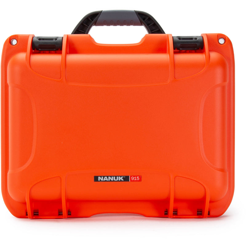 Nanuk 915 Hard Utility Case with Padded Divider Insert (Orange)