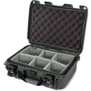 Nanuk 915 Hard Utility Case with Padded Divider Insert (Olive)