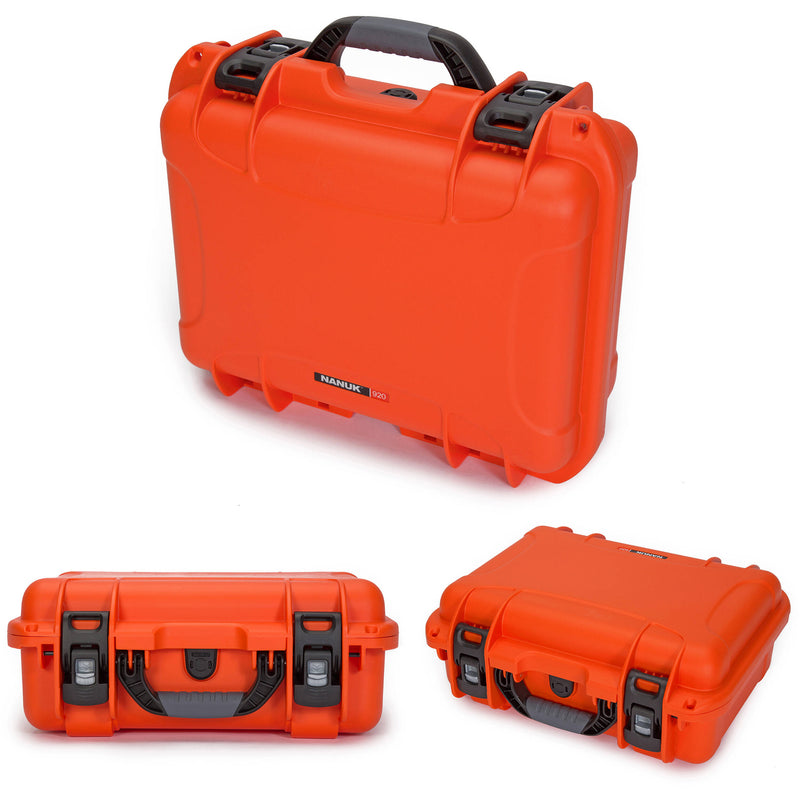 Nanuk 920 Hard Case Pro Photo Kit (Orange, 16L)