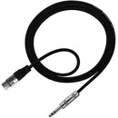 Pro Co Sound Excellines Stereo 1/4" Phone Male to XLR Female Patch Cable (2x 23-Gauge) - 20'