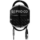 Pro Co Sound Excellines Stereo 1/4" Phone Male to XLR Female Patch Cable (2x 23-Gauge) - 20'