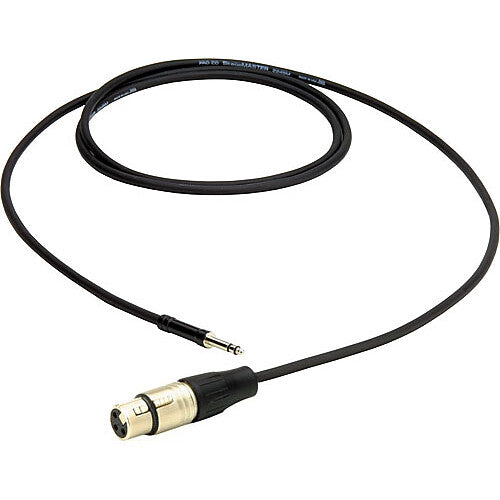 Pro Co Sound ShowSavers Neutrik Tiny Tip Male Bantam Tiny Tip to XLR Female Cable -  2'