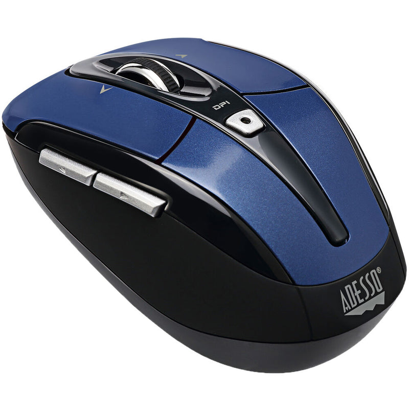 Adesso iMouse S60L Wireless Programmable Nano Mouse (Blue)