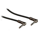 Pro Co Sound ProPatch Series 1/4" Phone Angled Male to 1/4" Phone Angled Male Instrument Cable - 5'