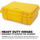 Nanuk 930 Large Series Case without Foam (Yellow)