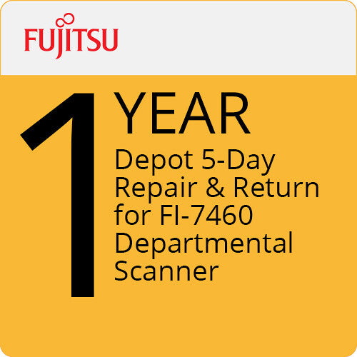 Ricoh 1-Year Depot 5-Day Repair & Return for FI-7460 Departmental Scanner