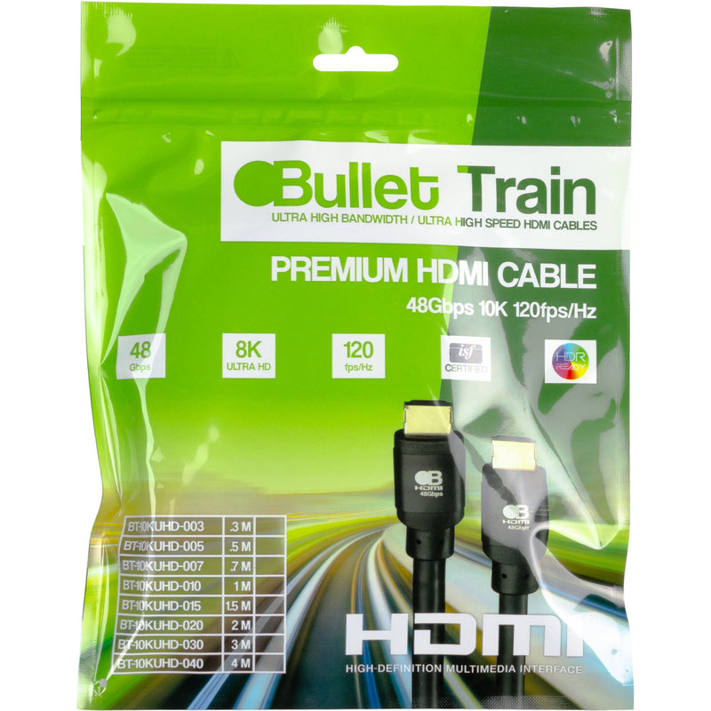 Bullet Train 10K 48 Gb/s HDMI Cable (1.6')