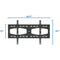 Mount-It! Tilting Wall Mount for Displays up to 55"