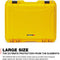 Nanuk 930 Hard Case with Pro Photo Kit (Yellow)