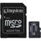 Kingston 8GB Industrial UHS-I microSDHC Memory Card with SD Adapter